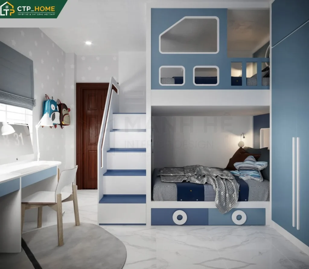 Thiết kế nội thất nhà phố Bình Tân 150m2 – 3 tầng hiện đại cho chú Tân - Ảnh 8