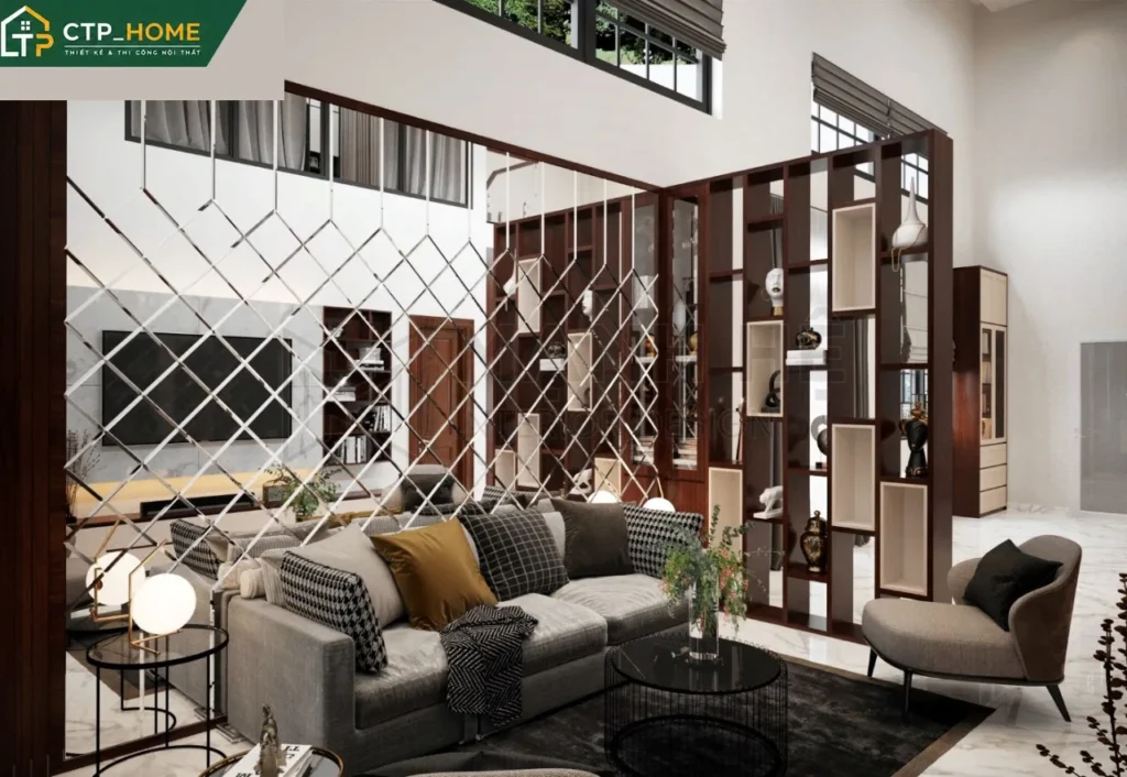 Thiết kế nội thất nhà phố Cô Liễu Long An 150m2 – 3PN hiện đại - Ảnh 1