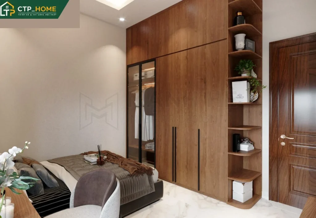 Thiết kế nội thất nhà phố Cô Liễu Long An 150m2 – 3PN hiện đại - Ảnh 5