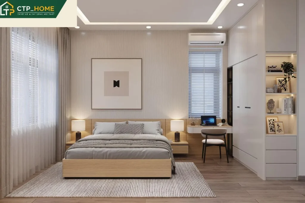 Thiết kế nội thất nhà phố Đồng Nai 2 tầng hiện đại – Chị Nga - Ảnh 4