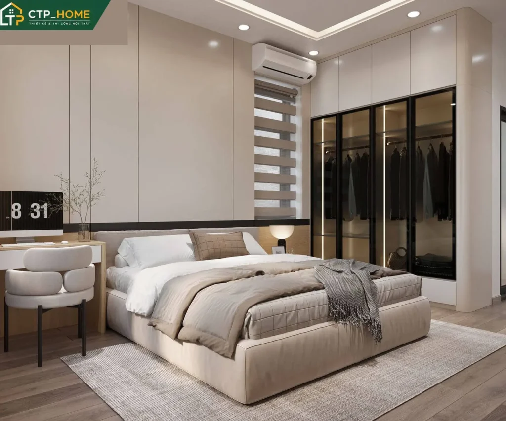 Thiết kế nội thất nhà phố Đồng Nai 2 tầng hiện đại – Chị Nga - Ảnh 6