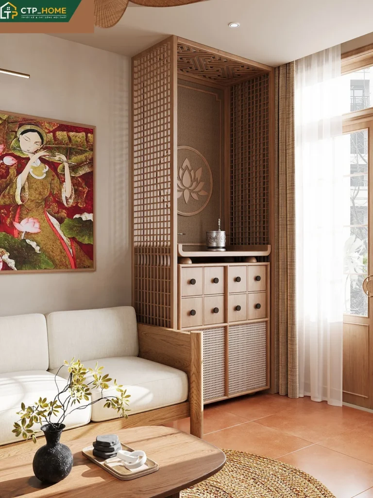 Thiết Kế Nội Thất Nhà Phố Nhà Bè Chị V 2 Tầng Hiện Đại - Ảnh 3