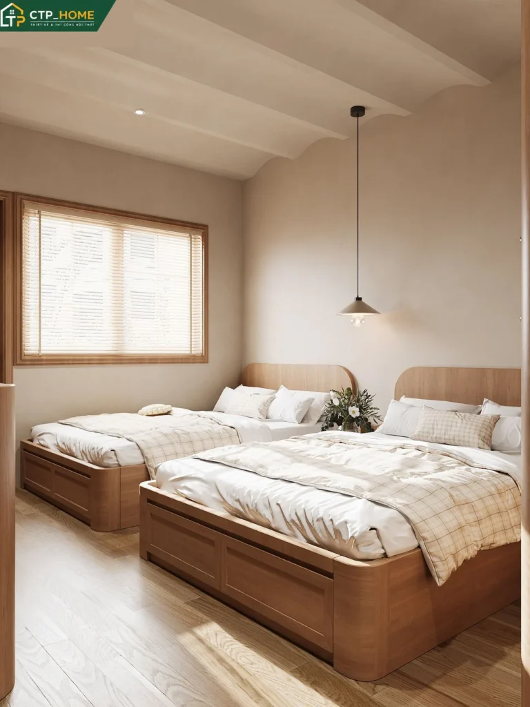 Thiết Kế Nội Thất Nhà Phố Nhà Bè Chị V 2 Tầng Hiện Đại - Ảnh 6
