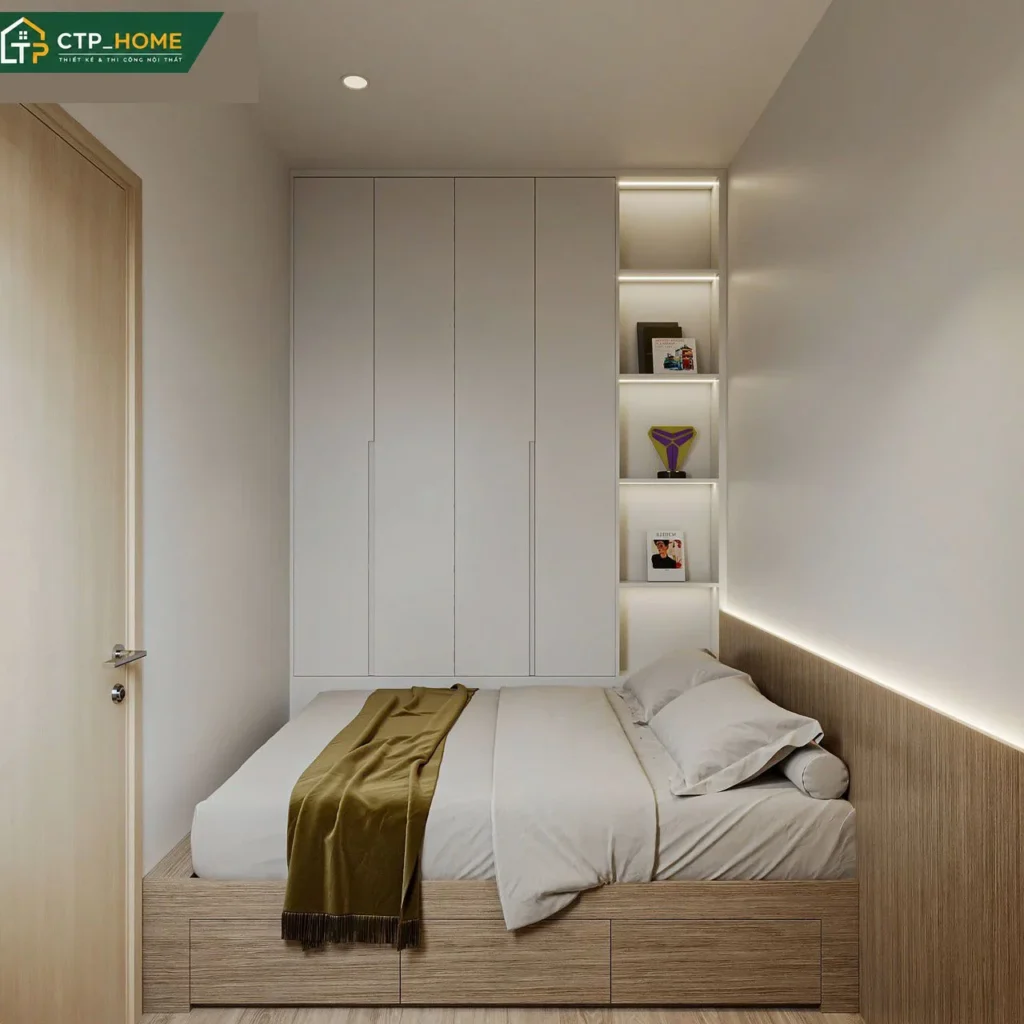 Thiết kế nội thất nhà phố Quận 12 68m2 2 tầng hiện đại – Anh D - Ảnh 5