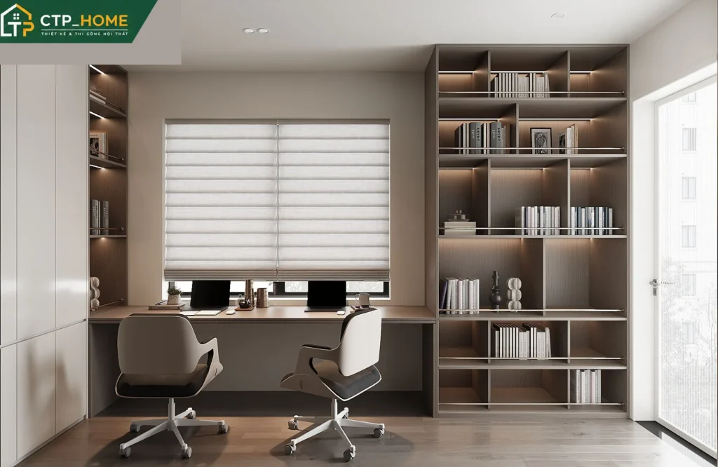 Thiết Kế Nội Thất Nhà Phố Quận 2 Anh H 3 Tầng Hiện Đại - Ảnh 9