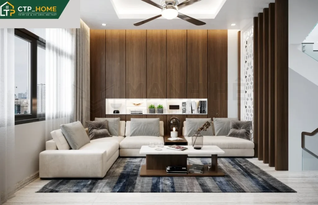 Thiết kế nội thất nhà phố Quận 9 150m2 – Chị Thủy – 3 tầng hiện đại - Ảnh 3