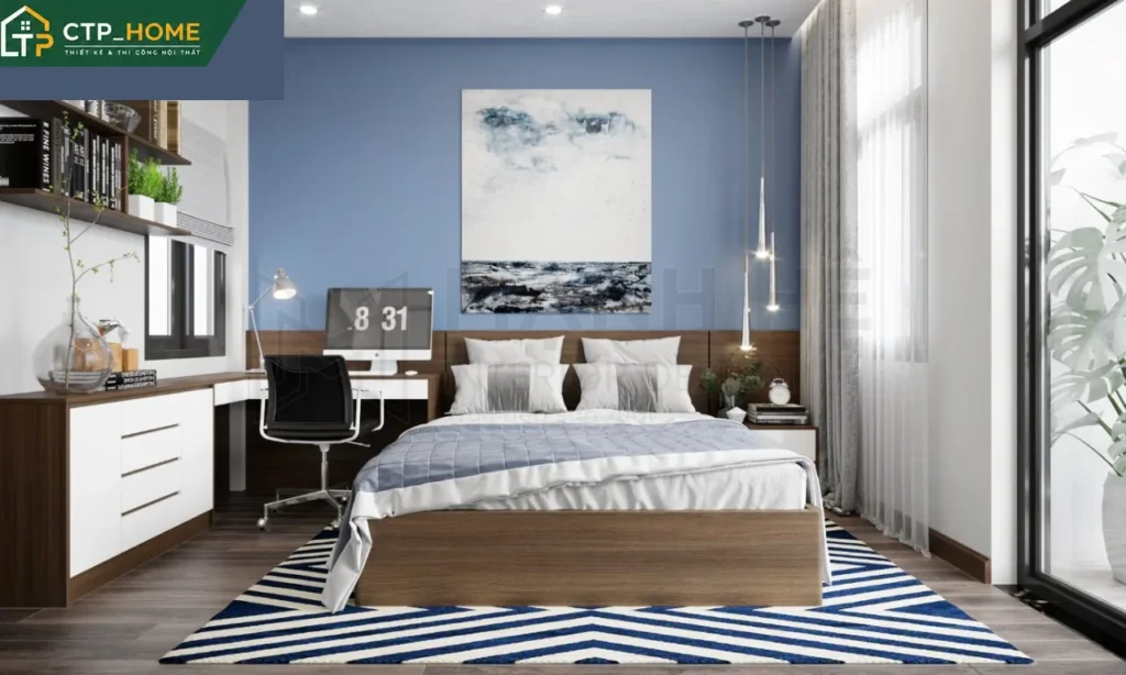 Thiết kế nội thất nhà phố Quận 9 150m2 – Chị Thủy – 3 tầng hiện đại - Ảnh 6