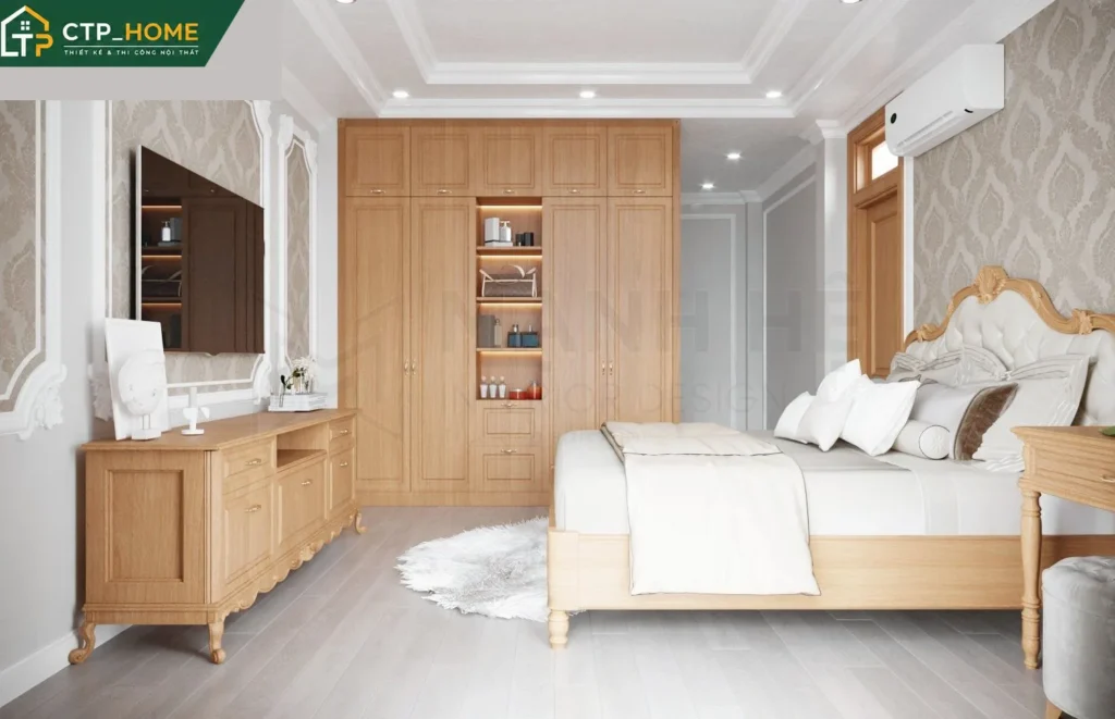 Thiết kế nội thất nhà phố Tân Bình 150m2 3 tầng hiện đại – CTP_HOME - Ảnh 3