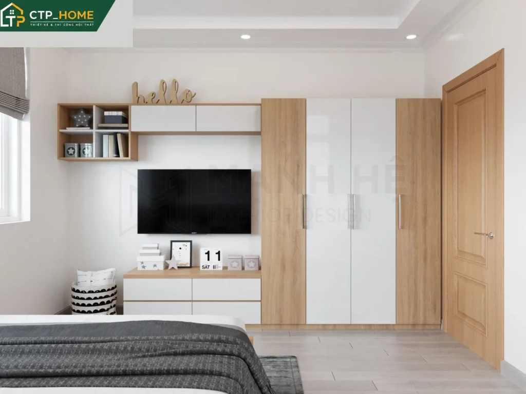 Thiết kế nội thất nhà phố Tân Bình 150m2 3 tầng hiện đại – CTP_HOME - Ảnh 5