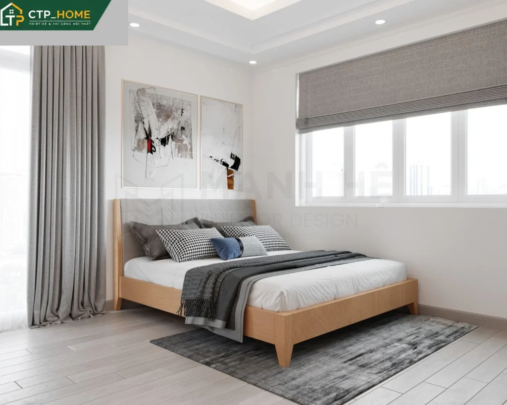 Thiết kế nội thất nhà phố Tân Bình 150m2 3 tầng hiện đại – CTP_HOME - Ảnh 6