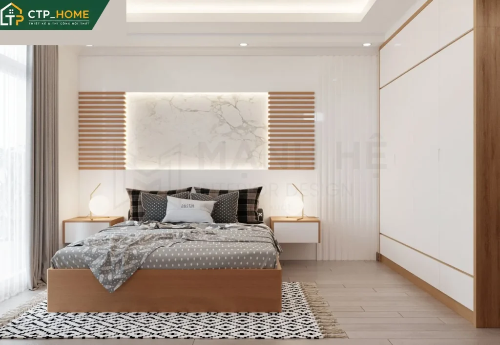 Thiết kế nội thất nhà phố Tân Bình 150m2 3 tầng hiện đại – CTP_HOME - Ảnh 7