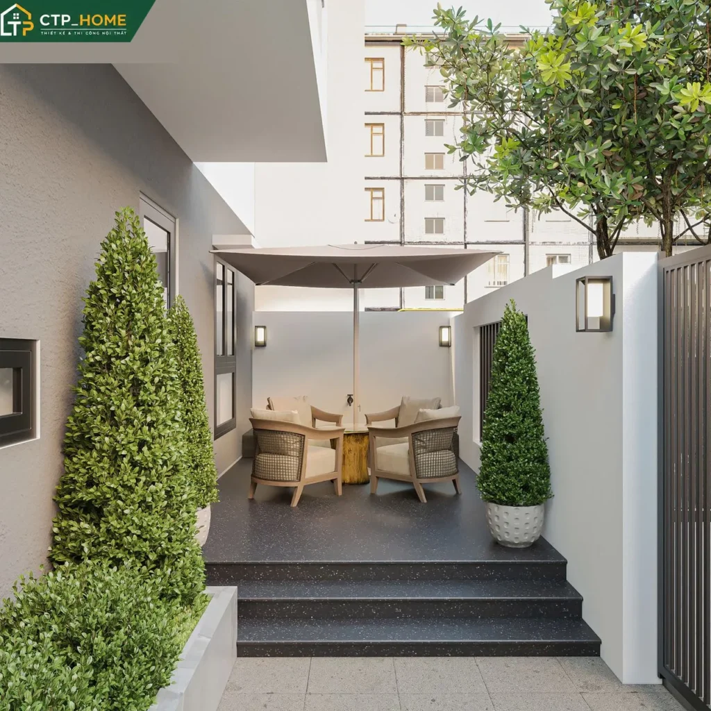 Thiết kế nội thất nhà phố Quận 8 – Chị Thư – 4 tầng hiện đại, tối ưu không gian - Ảnh 9