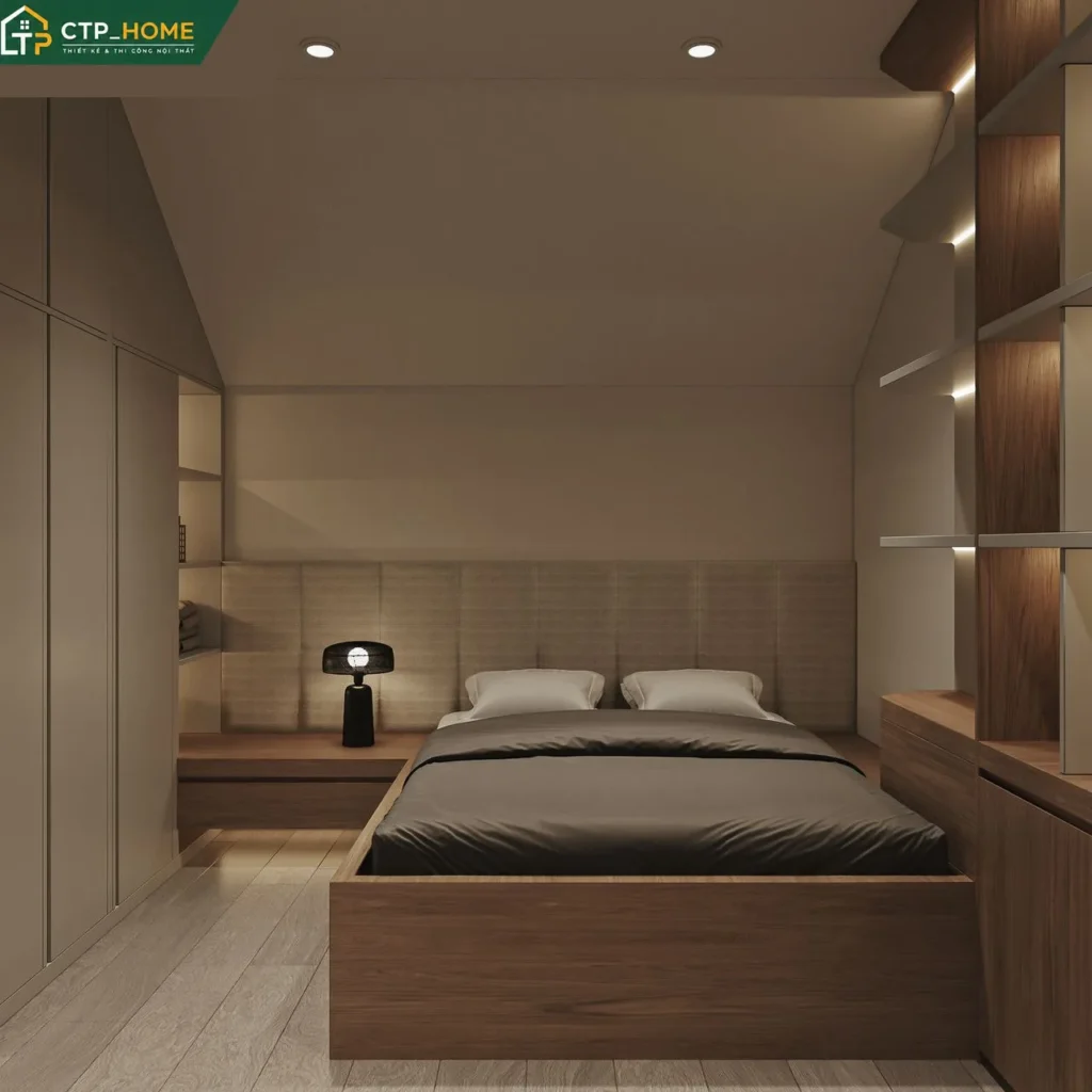 Thiết kế nội thất nhà phố Quận 8 – Chị Thư – 4 tầng hiện đại, tối ưu không gian - Ảnh 7