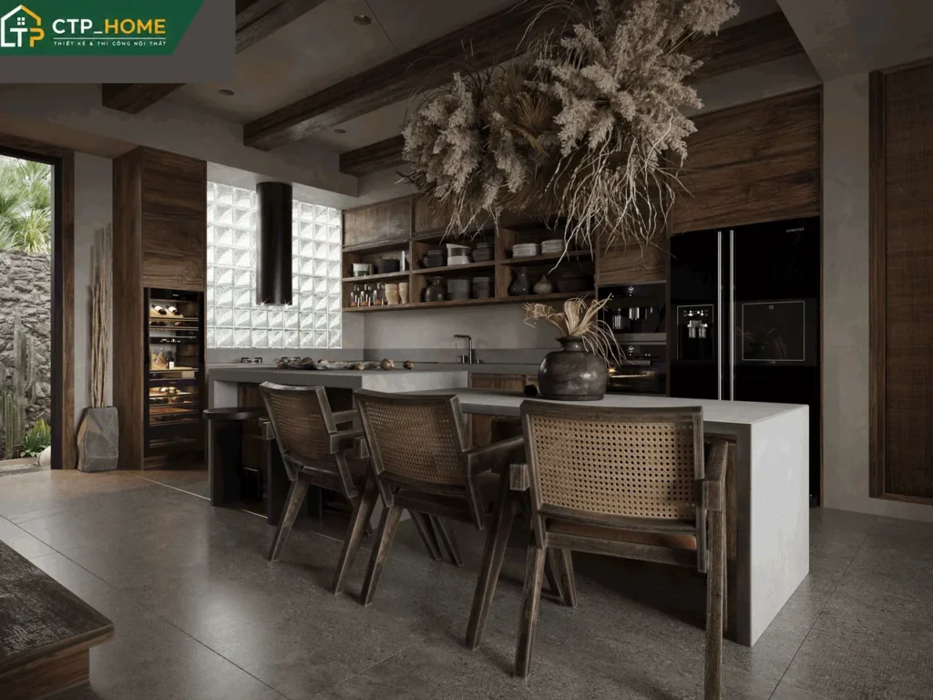 Thiết kế nội thất nhà phố Nine South Quận 8 – Anh Mạnh – 3 tầng - Ảnh 3