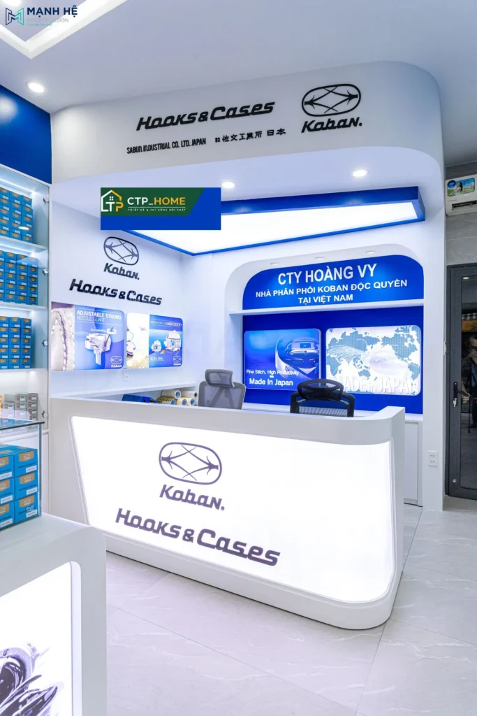 Hoàn thiện nội thất showroom Koban Tân Bình 28m2 3 tầng hiện đại - Ảnh 3