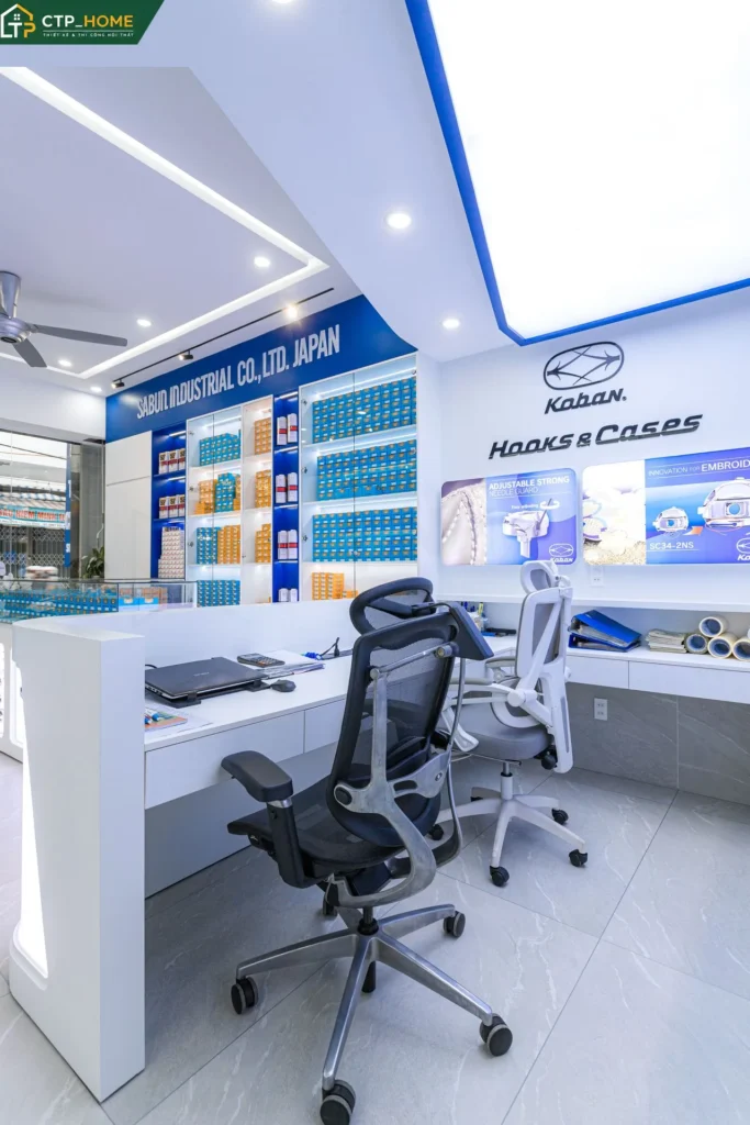 Hoàn thiện nội thất showroom Koban Tân Bình 28m2 3 tầng hiện đại - Ảnh 4