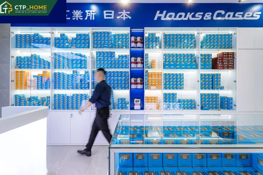 Hoàn thiện nội thất showroom Koban Tân Bình 28m2 3 tầng hiện đại - Ảnh 5