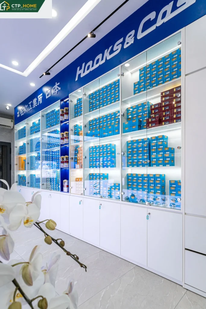 Hoàn thiện nội thất showroom Koban Tân Bình 28m2 3 tầng hiện đại - Ảnh 6