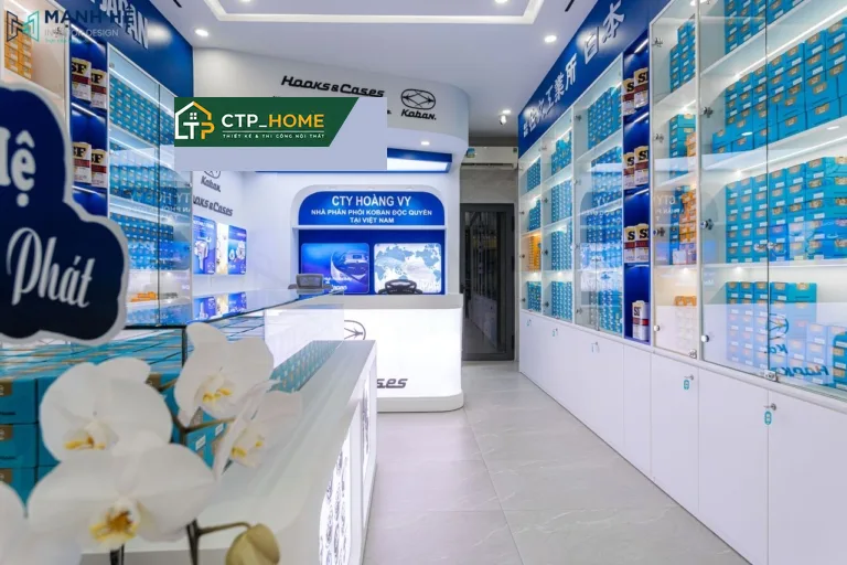 Hoàn thiện nội thất showroom Koban Tân Bình 28m2 3 tầng hiện đại - Ảnh 7