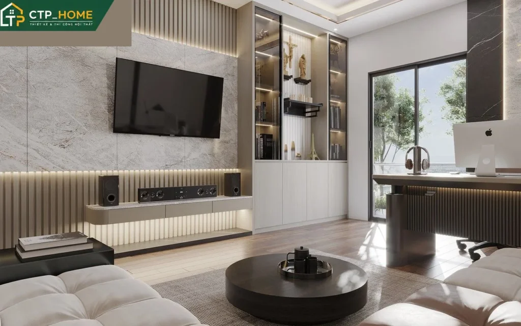 Thiết Kế Nội Thất Văn Phòng Bình Tân 20m2 Hiện Đại – CTP_HOME - Ảnh 1