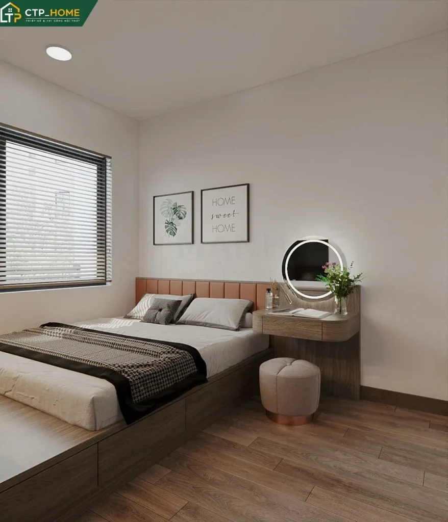 Thiết kế nội thất chung cư One Verandah 80m2 2 phòng ngủ hiện đại - Ảnh 5