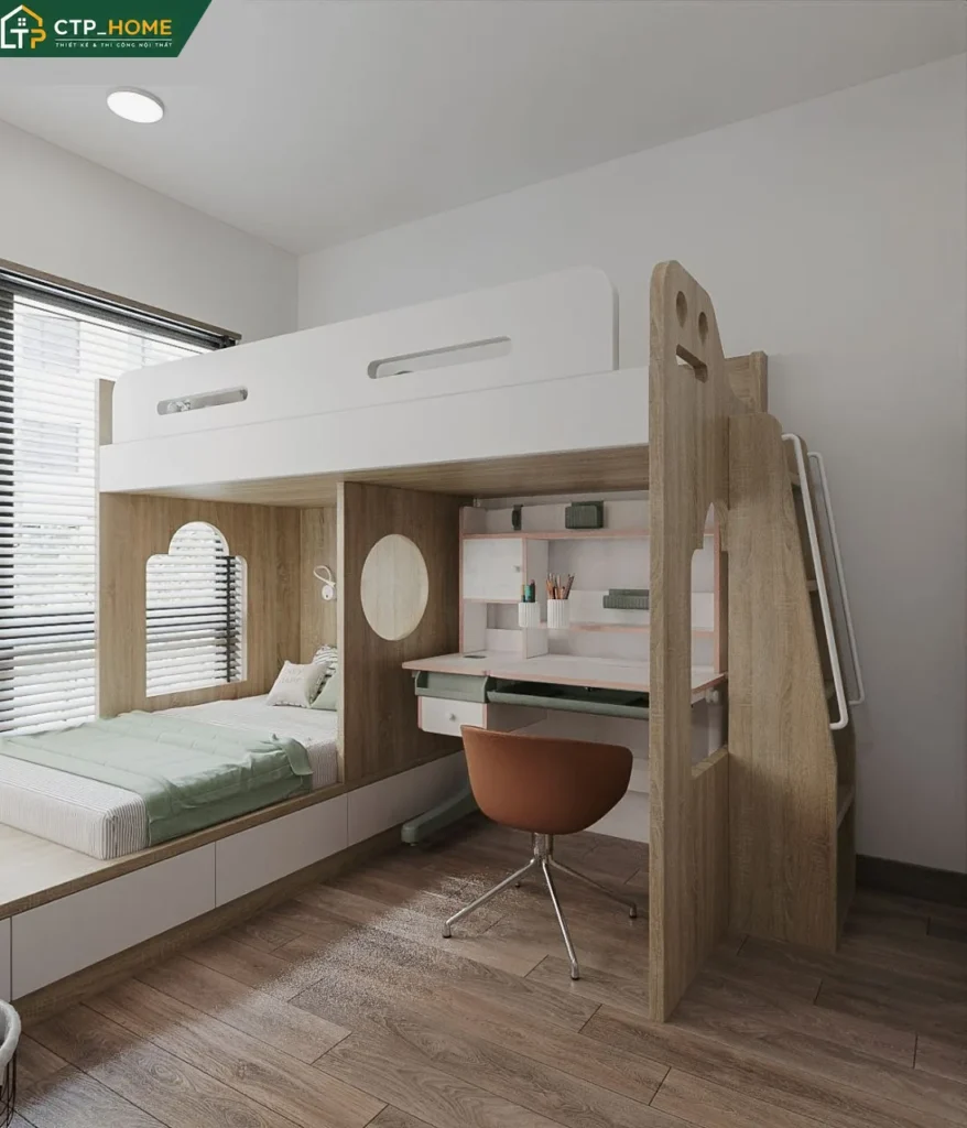 Thiết kế nội thất chung cư One Verandah 80m2 2 phòng ngủ hiện đại - Ảnh 7
