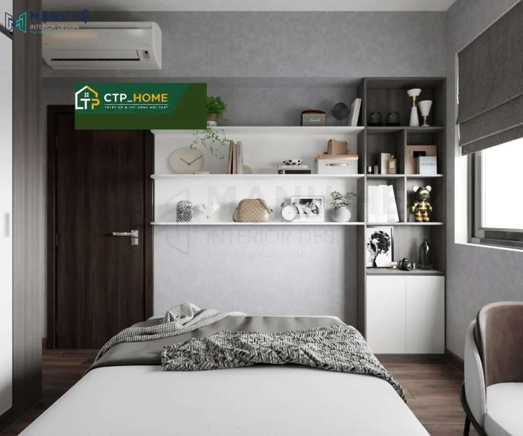 Thiết kế nội thất chung cư One Verandah 70m2 2PN hiện đại – CTP_HOME - Ảnh 9