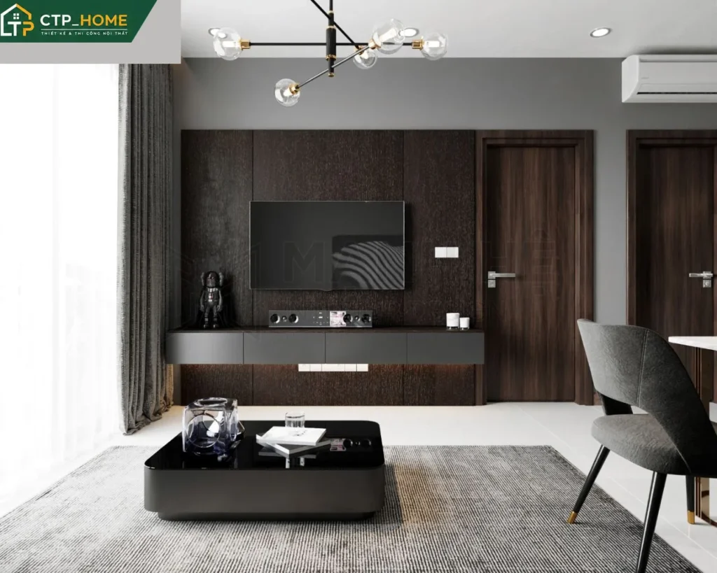 Thiết kế nội thất chung cư One Verandah 70m2 2PN hiện đại – CTP_HOME - Ảnh 1