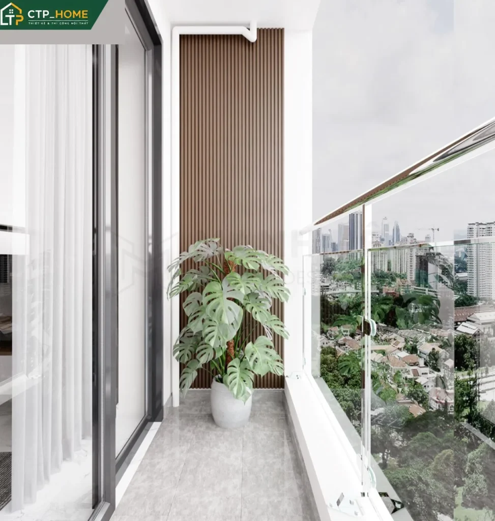 Thiết kế nội thất chung cư One Verandah 70m2 hiện đại cho chị Trang - Ảnh 6