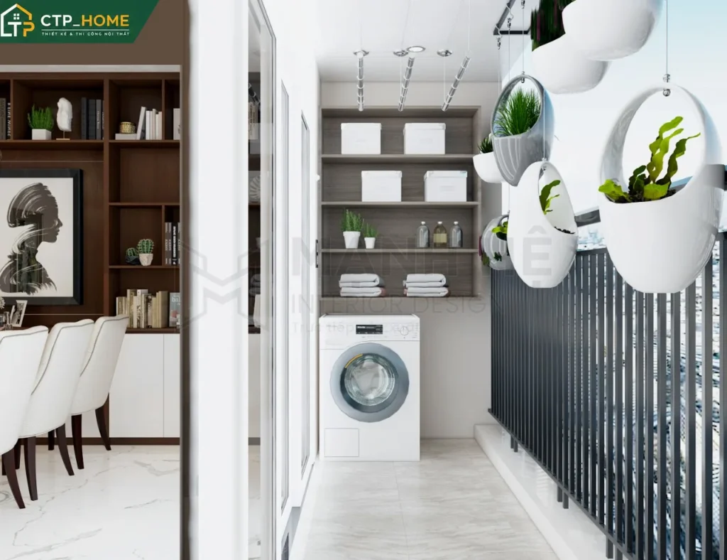 Thiết kế nội thất chung cư Orchard Garden 69m2 hiện đại tại Quận Phú Nhuận - Ảnh 9