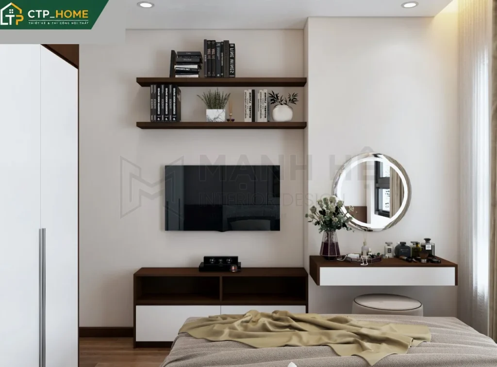 Thiết kế nội thất chung cư Orchard Garden 69m2 hiện đại tại Quận Phú Nhuận - Ảnh 6
