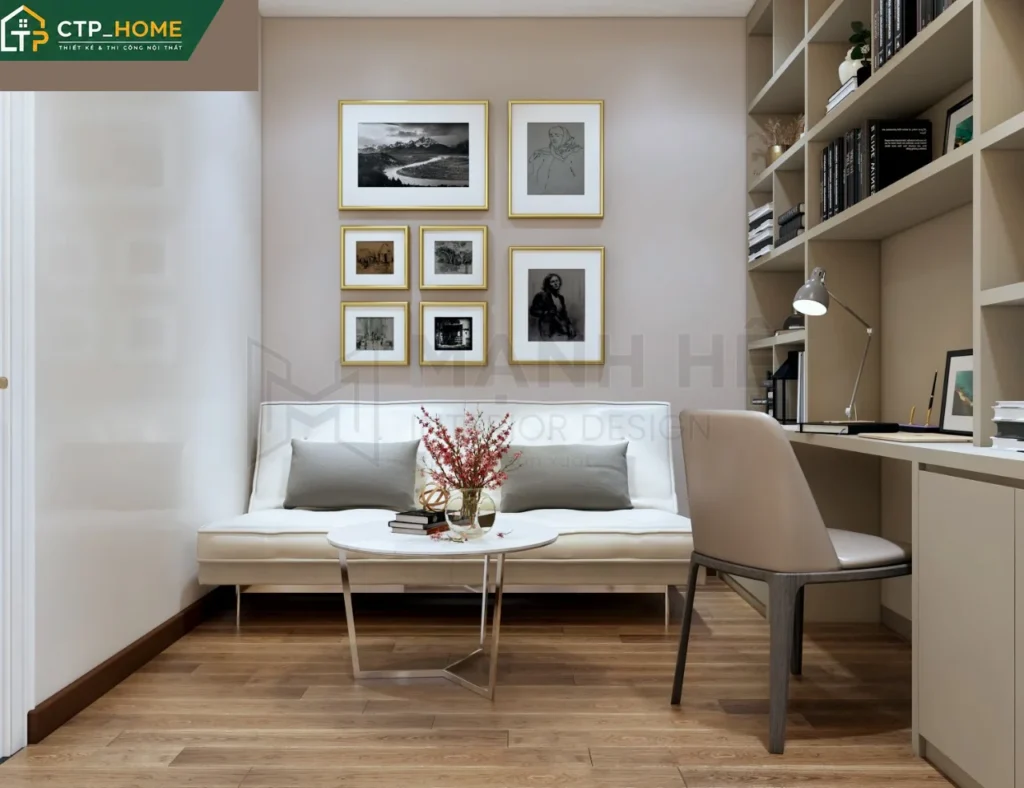 Thiết kế nội thất chung cư Orchard Garden 69m2 hiện đại tại Quận Phú Nhuận - Ảnh 8