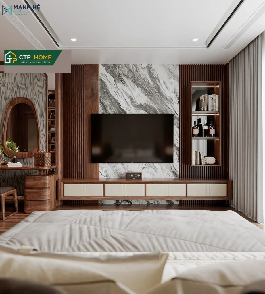Thiết kế nội thất chung cư Phú Đông Premier Bình Dương 133m2 hiện đại - Ảnh 9