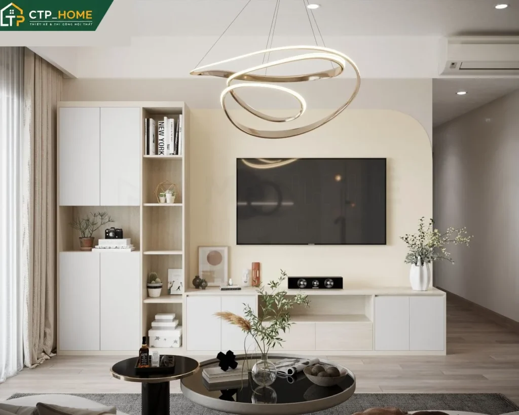 Thiết kế nội thất chung cư Saigon Airport Plaza 95m2 hiện đại – CTP_HOME - Ảnh 1