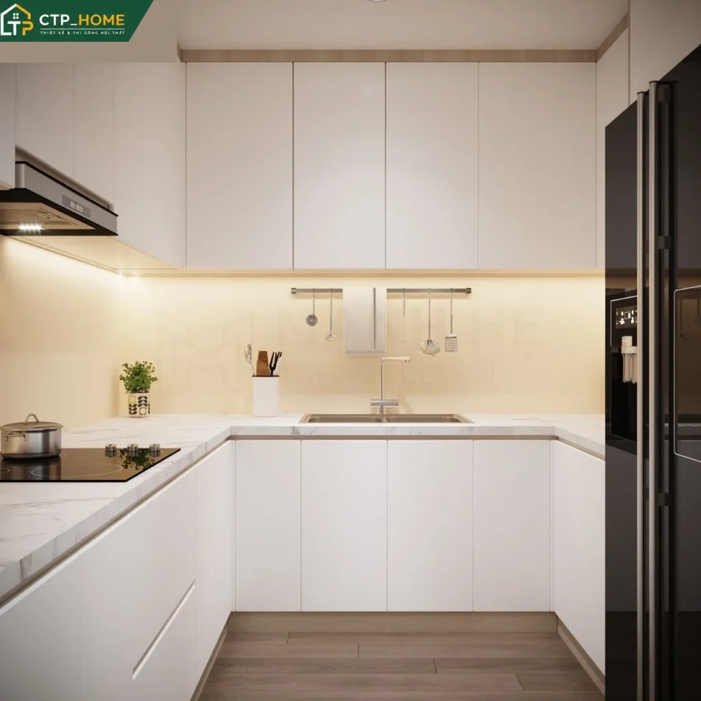 Thiết kế nội thất chung cư Saigon Airport Plaza 95m2 hiện đại – CTP_HOME - Ảnh 4
