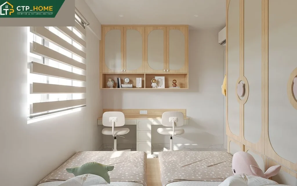 Thiết Kế Nội Thất Chung Cư Saigon Homes 76m2 3 Phòng Ngủ Đẹp - Ảnh 9