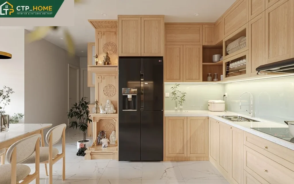 Thiết Kế Nội Thất Chung Cư Saigon Homes 76m2 3 Phòng Ngủ Đẹp - Ảnh 4