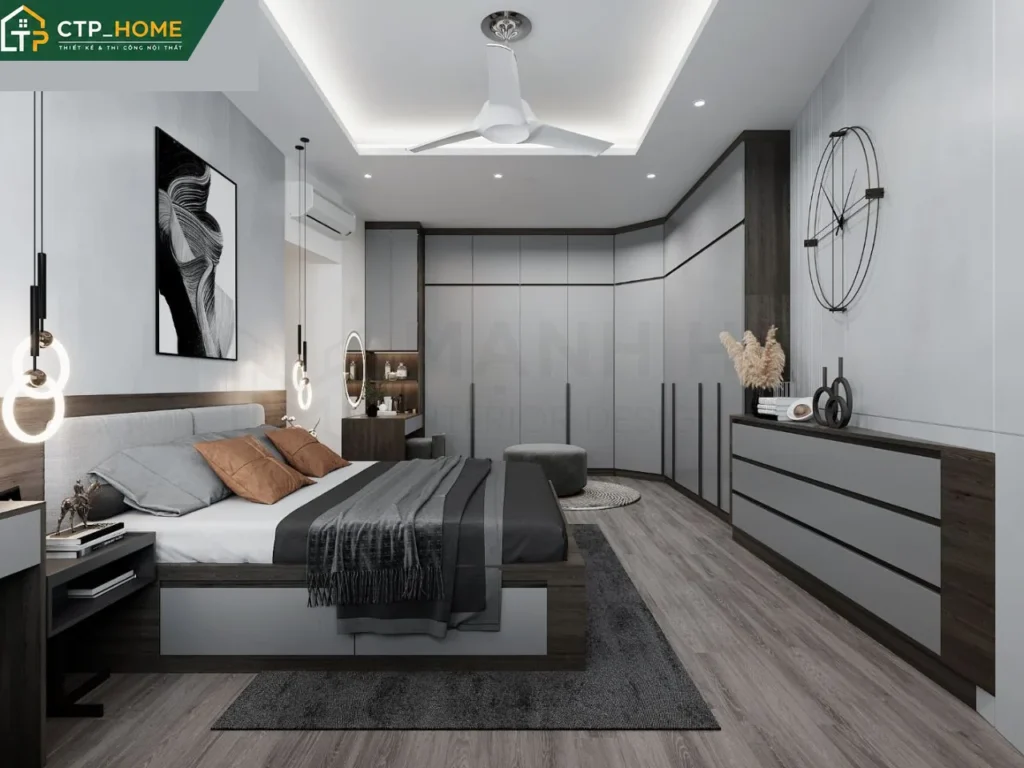 Thiết kế nội thất chung cư Saigon Pearl 115m2 hiện đại tại Quận Bình Thạnh - Ảnh 5