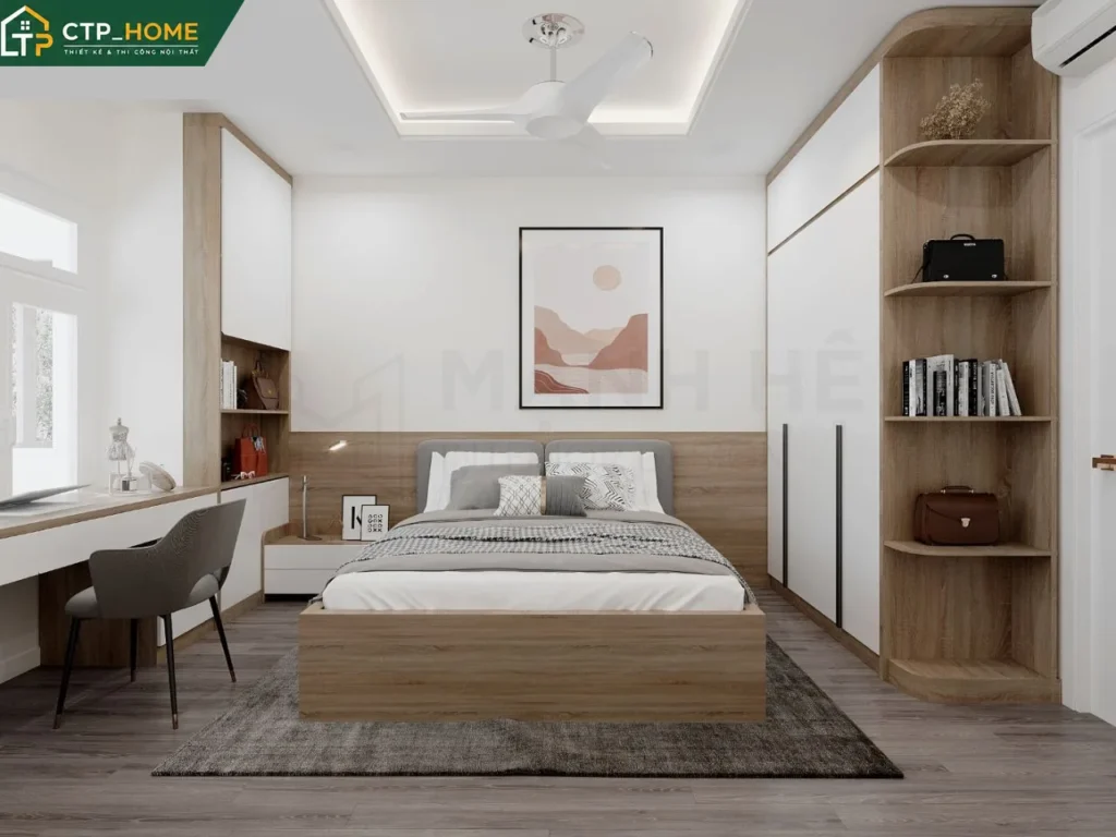 Thiết kế nội thất chung cư Saigon Pearl 115m2 hiện đại tại Quận Bình Thạnh - Ảnh 8