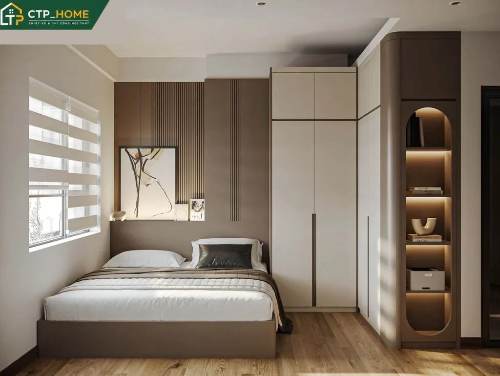 Thiết kế nội thất chung cư Saigon Riverside Q7 68m2 hiện đại – CTP_HOME - Ảnh 4