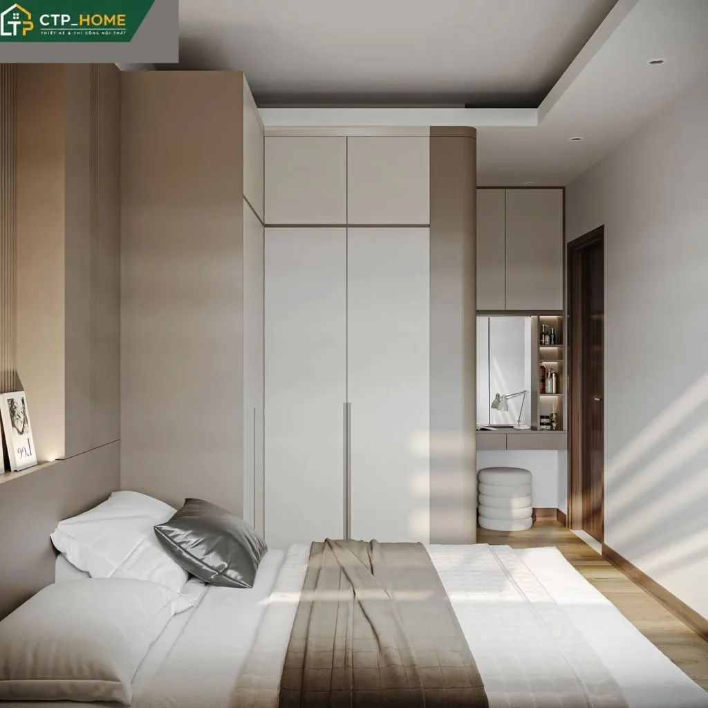 Thiết kế nội thất chung cư Saigon Riverside Q7 68m2 hiện đại – CTP_HOME - Ảnh 5