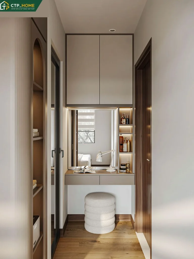 Thiết kế nội thất chung cư Saigon Riverside Q7 68m2 hiện đại – CTP_HOME - Ảnh 6