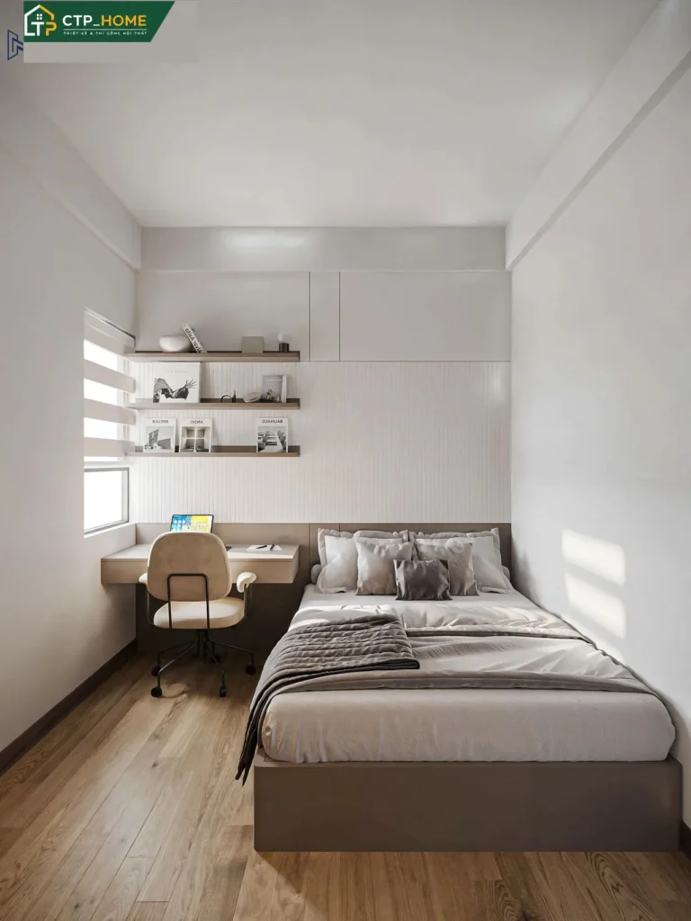 Thiết kế nội thất chung cư Saigon Riverside Q7 68m2 hiện đại – CTP_HOME - Ảnh 7
