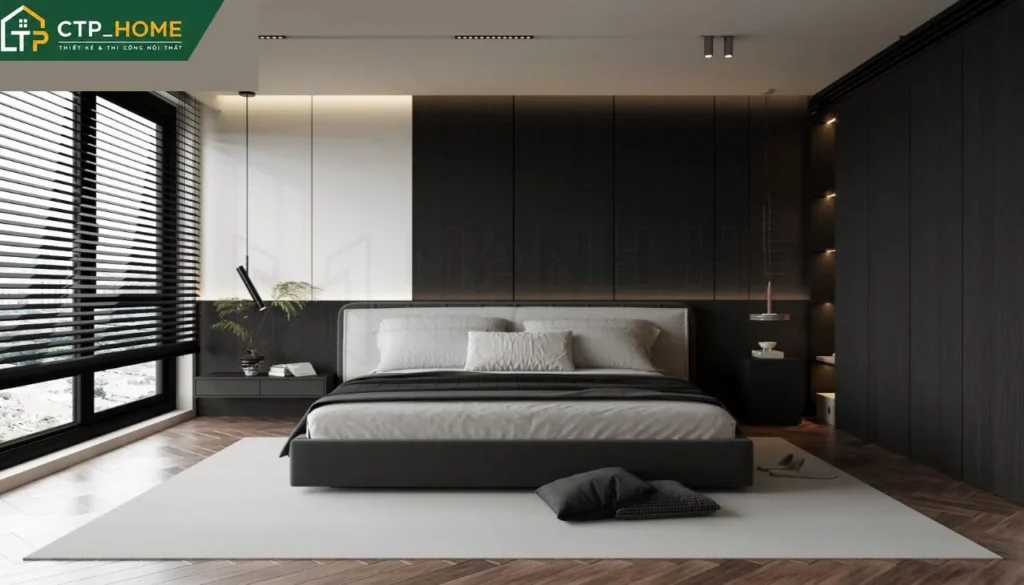 Thiết kế nội thất chung cư Sky Center 135m2 hiện đại – Chị Lê - Ảnh 5