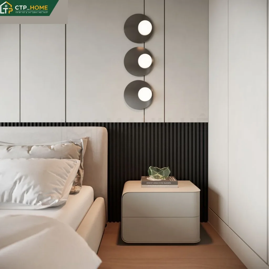 Thiết kế nội thất chung cư Sky Center 135m2 hiện đại – Chị Lê - Ảnh 7