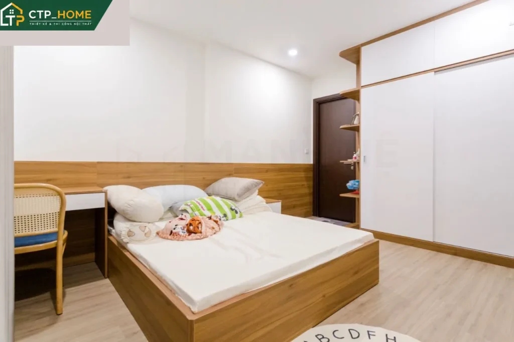 Thiết kế nội thất căn hộ Sky View Bình Dương 95m2 3 phòng ngủ hiện đại - Ảnh 7