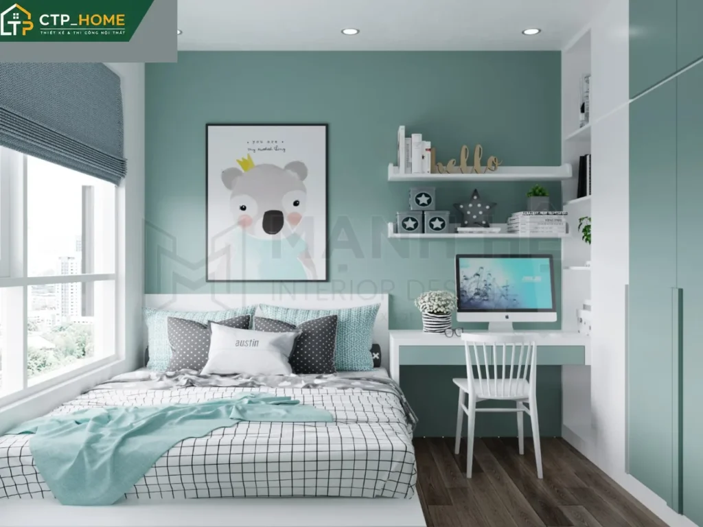 Thiết kế nội thất chung cư Sunrise Riverside 95m2 hiện đại cho chị Yến - Ảnh 6