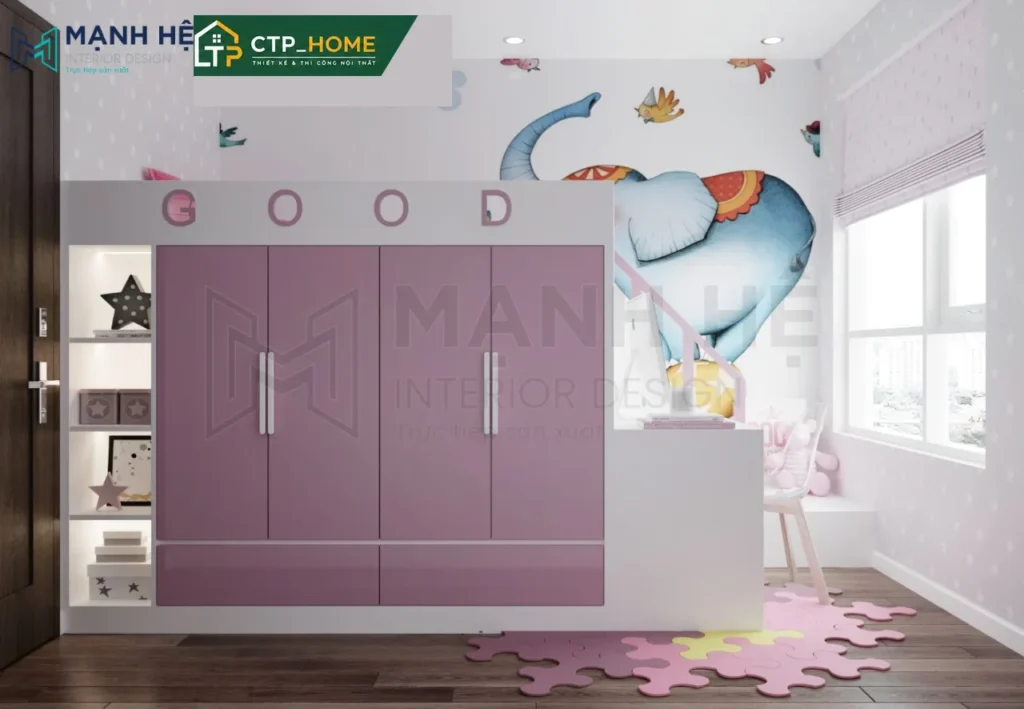 Thiết kế nội thất chung cư Sunrise Riverside 95m2 hiện đại cho chị Yến - Ảnh 8