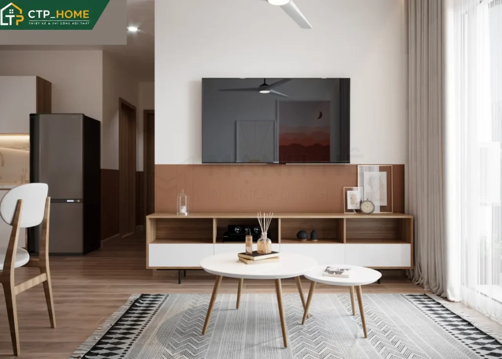 Thiết kế nội thất chung cư Sunrise Riverside 72m2 hiện đại – CTP_HOME - Ảnh 2