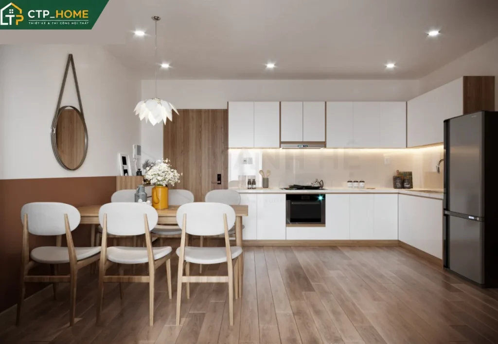 Thiết kế nội thất chung cư Sunrise Riverside 72m2 hiện đại – CTP_HOME - Ảnh 4
